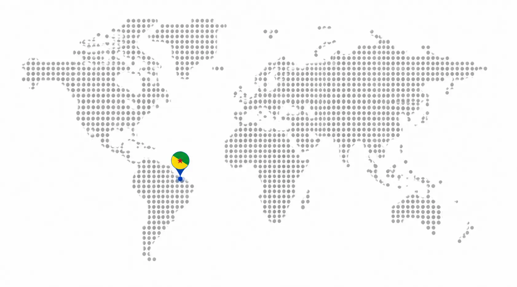 french guiana map