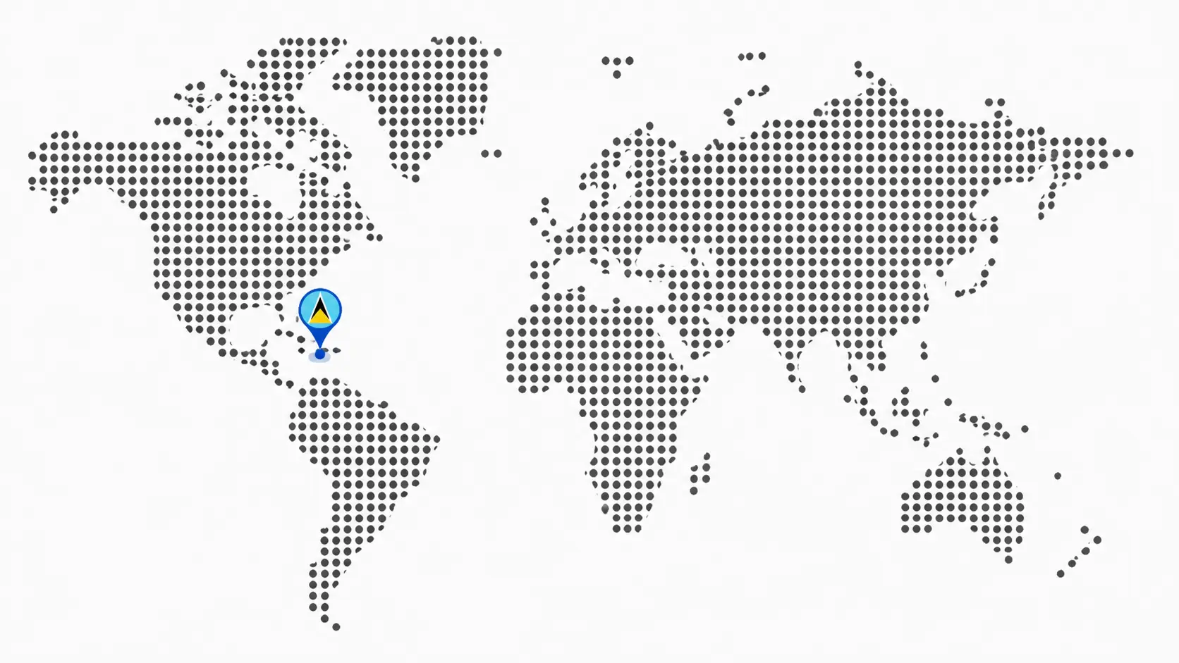 st. lucia map
