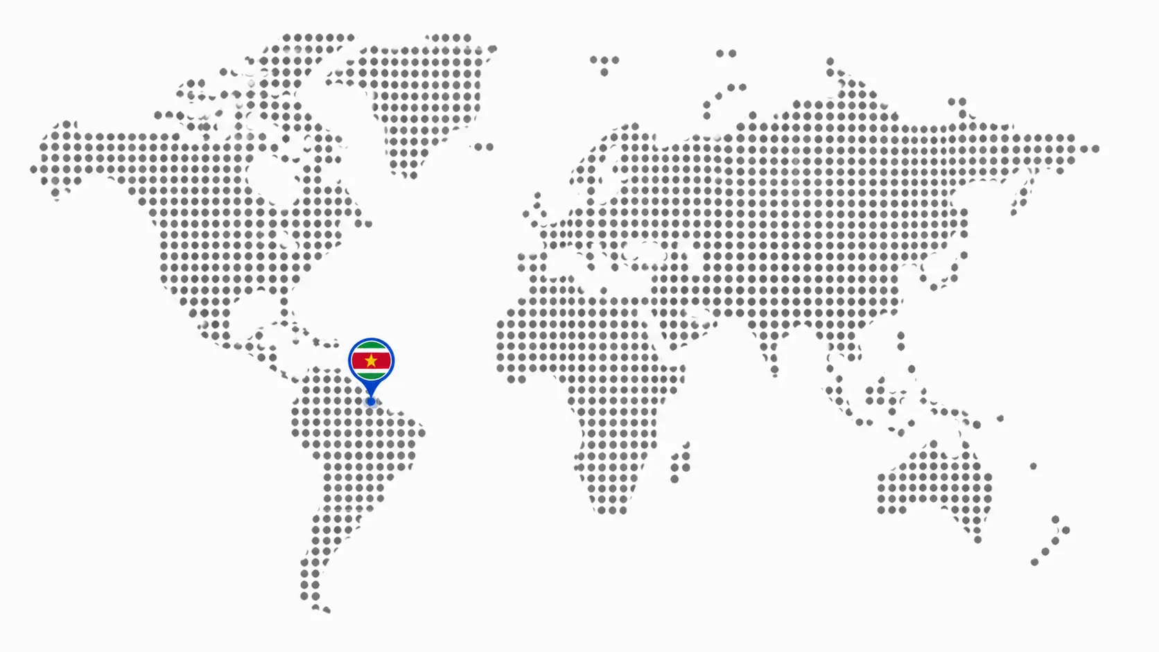 suriname map